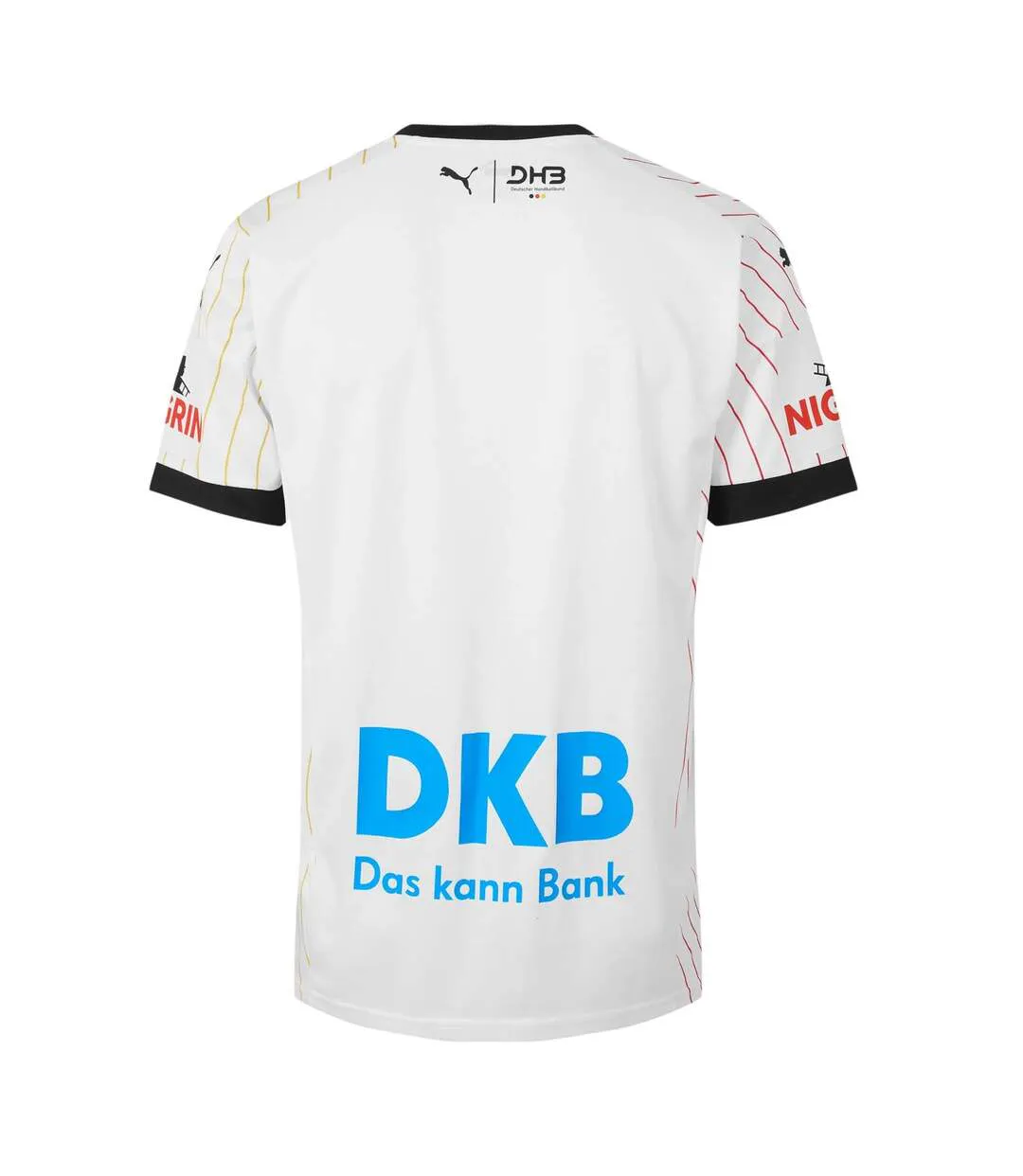 Unisex Adult Germany Handball Home Jersey White Black Puma-2