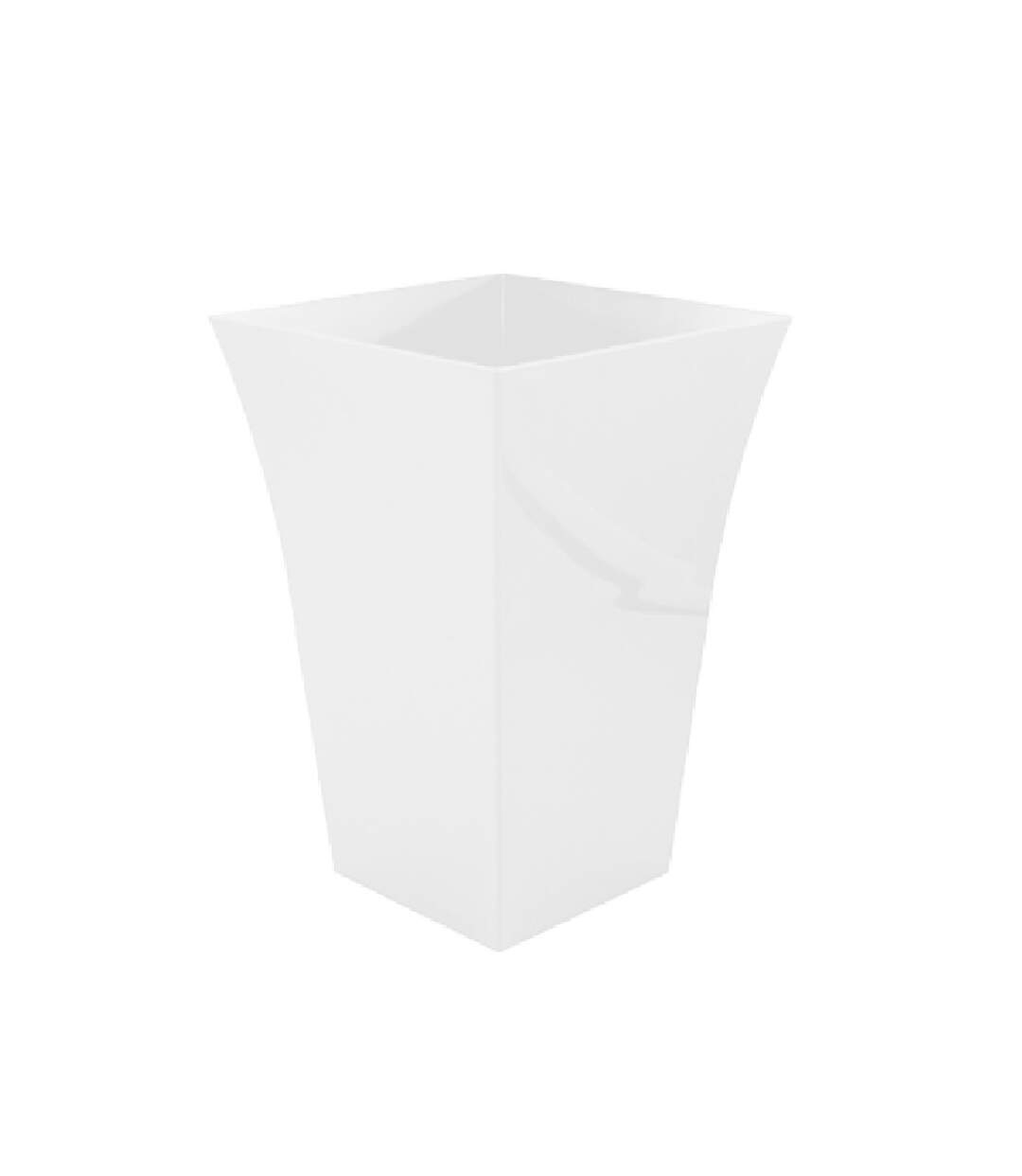 Upright planter one size white Milano-1