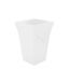 Upright planter one size white Milano-1