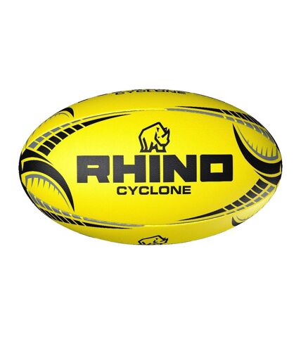 Rhino - Ballon de rugby CYCLONE (Jaune) (Taille 3) - UTCS149