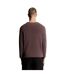 Mens Ribbed Raglan Jumper Espresso Lyle & Scott-3