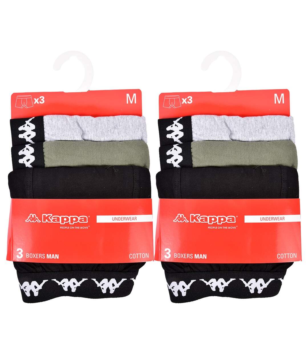 Boxer homme KAPPA Pack de 6 Boxers 2130-4