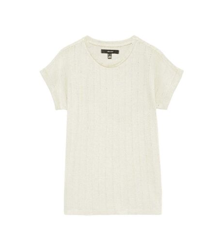 T-Shirt blanc femme vero moda brian