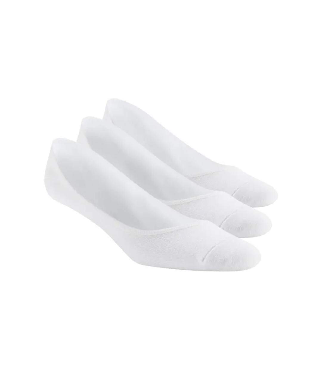 Chaussettes x3 blanches mixte reebok active foundation-1