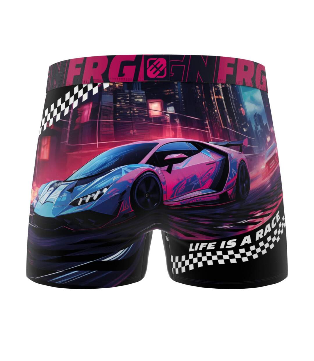 Lot de 3 boxers homme Cars Racing Freegun-4