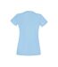 Fruit Of The Loom Ladies/Womens Lady-Fit Valueweight Short Sleeve T-Shirt (Sky Blue)