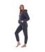 Ensemble De Pyjama Long Femme Charbon Keanu-1