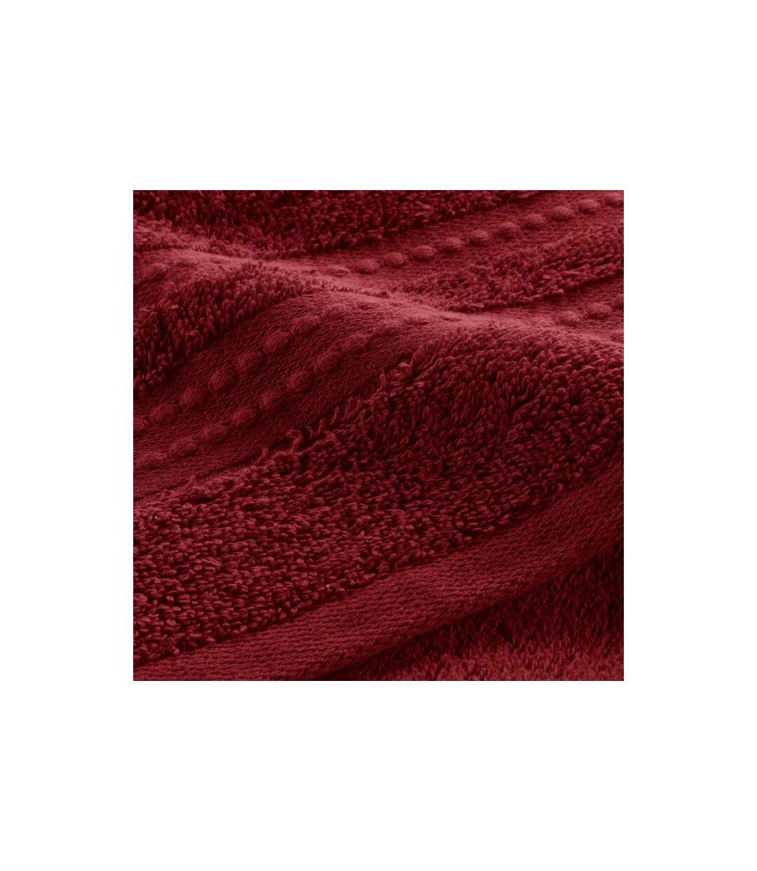 Serviette d'Invité Excellence 30x50cm Bordeaux-2