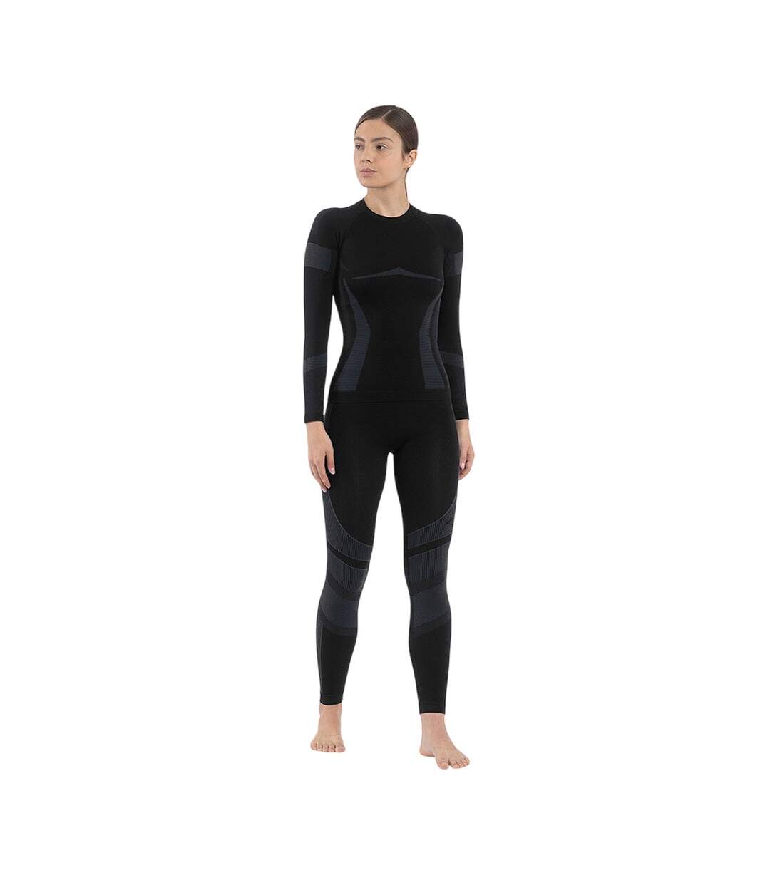 Legging F116 Femme Noir 4F-1