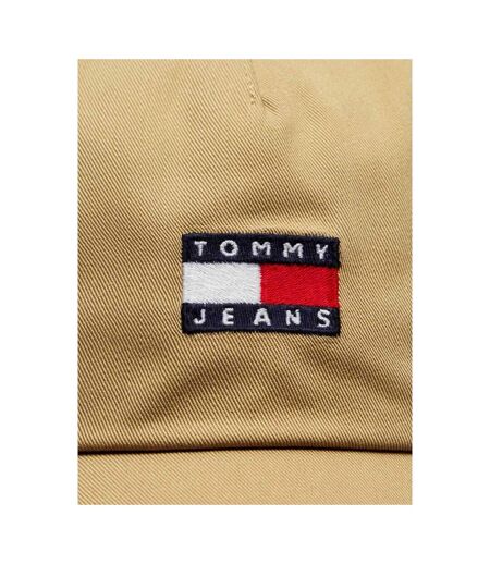 Casquette De Baseball Motif/style Logo Et Drapeau Homme Beige Tommy Jeans