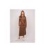 Robe longue maille douce drapé ILARISSE - Dona X Lisa-1