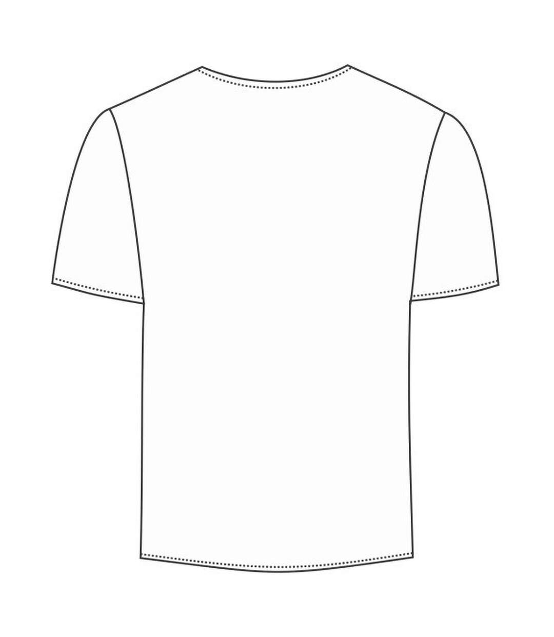 B&C Mens Exact V-Neck Short Sleeve T-Shirt (White) - UTBC1289