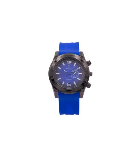 Montre pour Homme en Silicone Bleu CHTIME