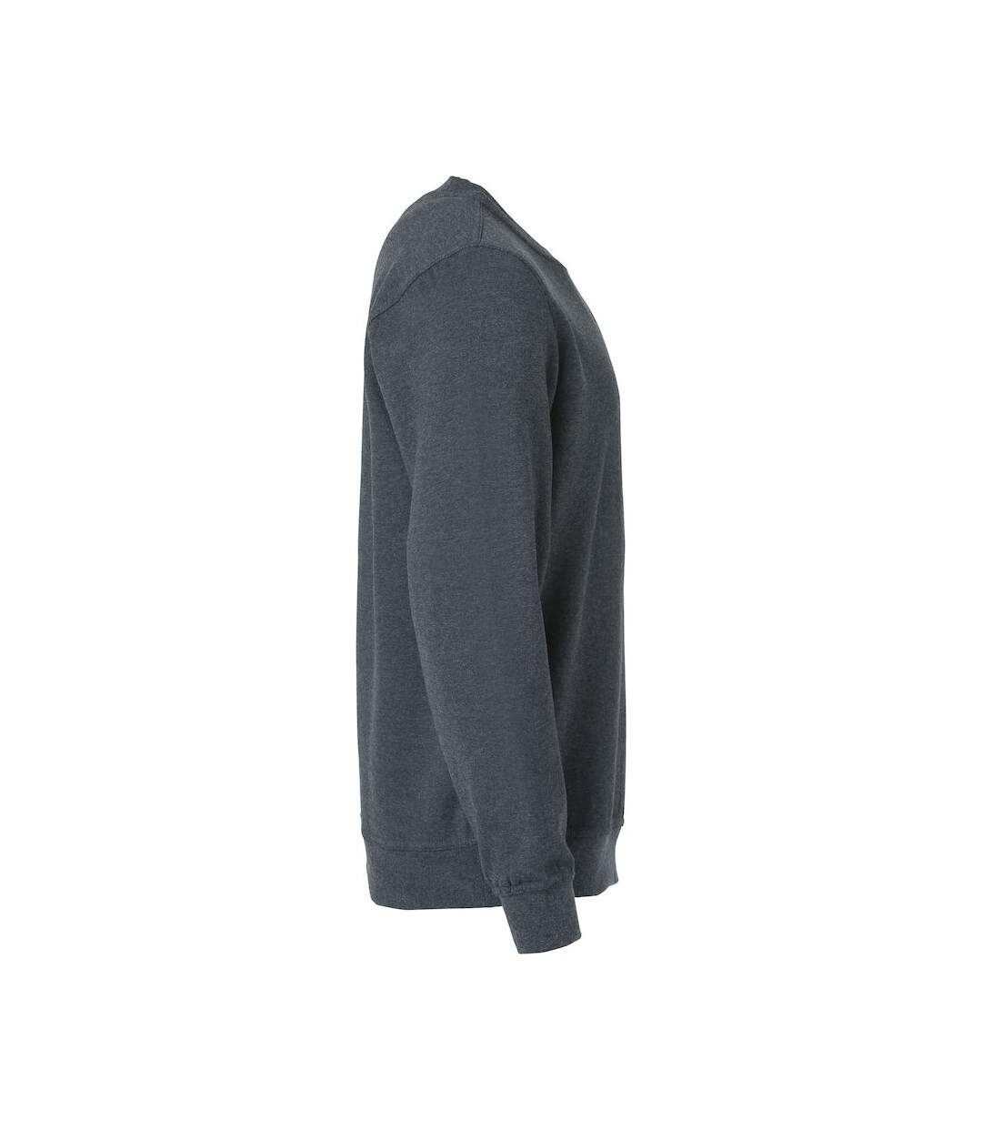 Sweat basic adulte anthracite chiné Clique