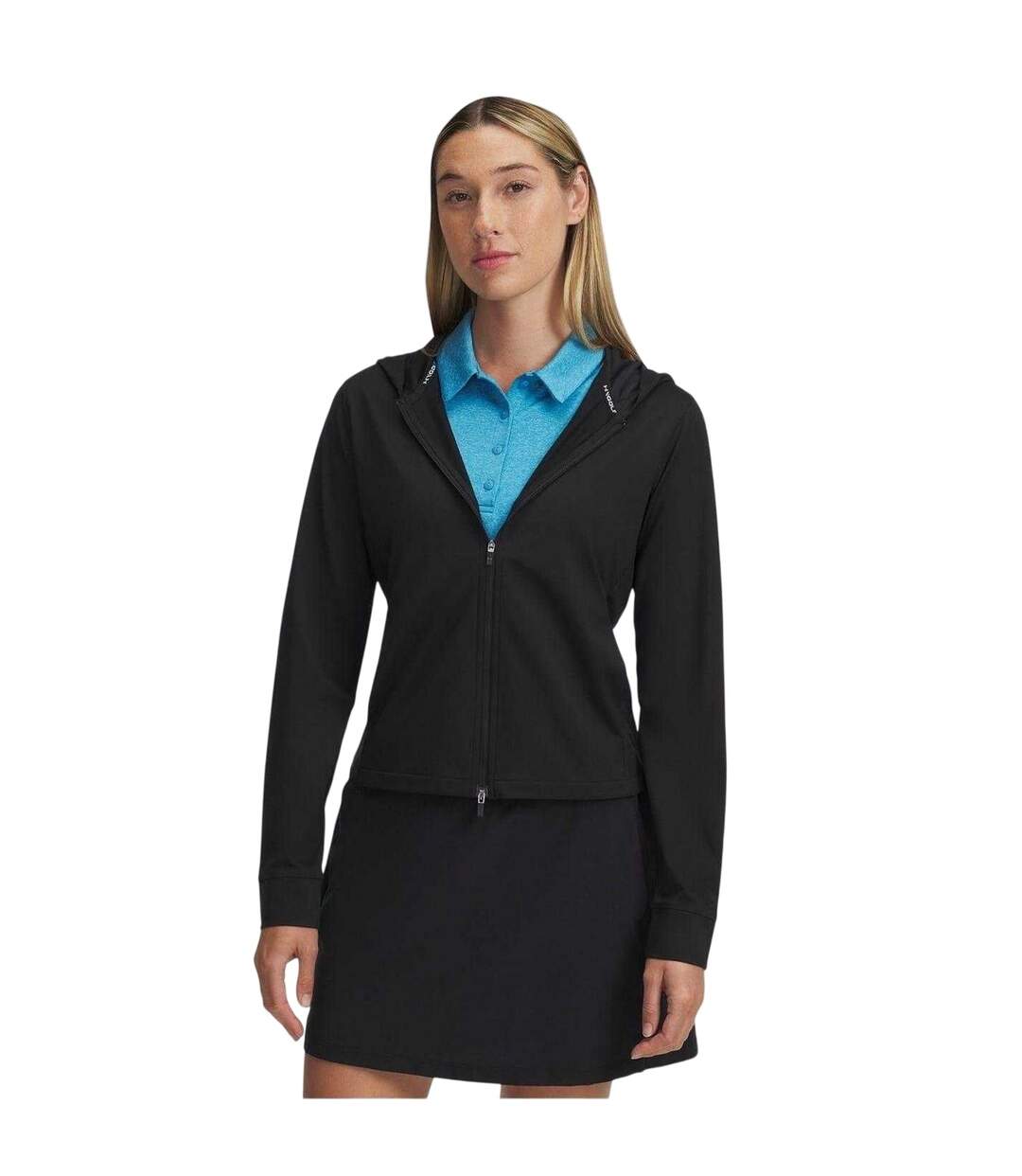 Veste À Capuche Golf Femme Noir Under Armour-1