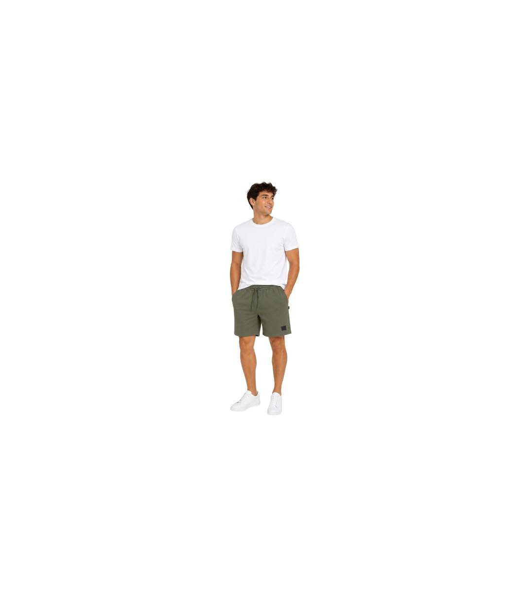 Short Homme Vert Kaki Aquascutum-1