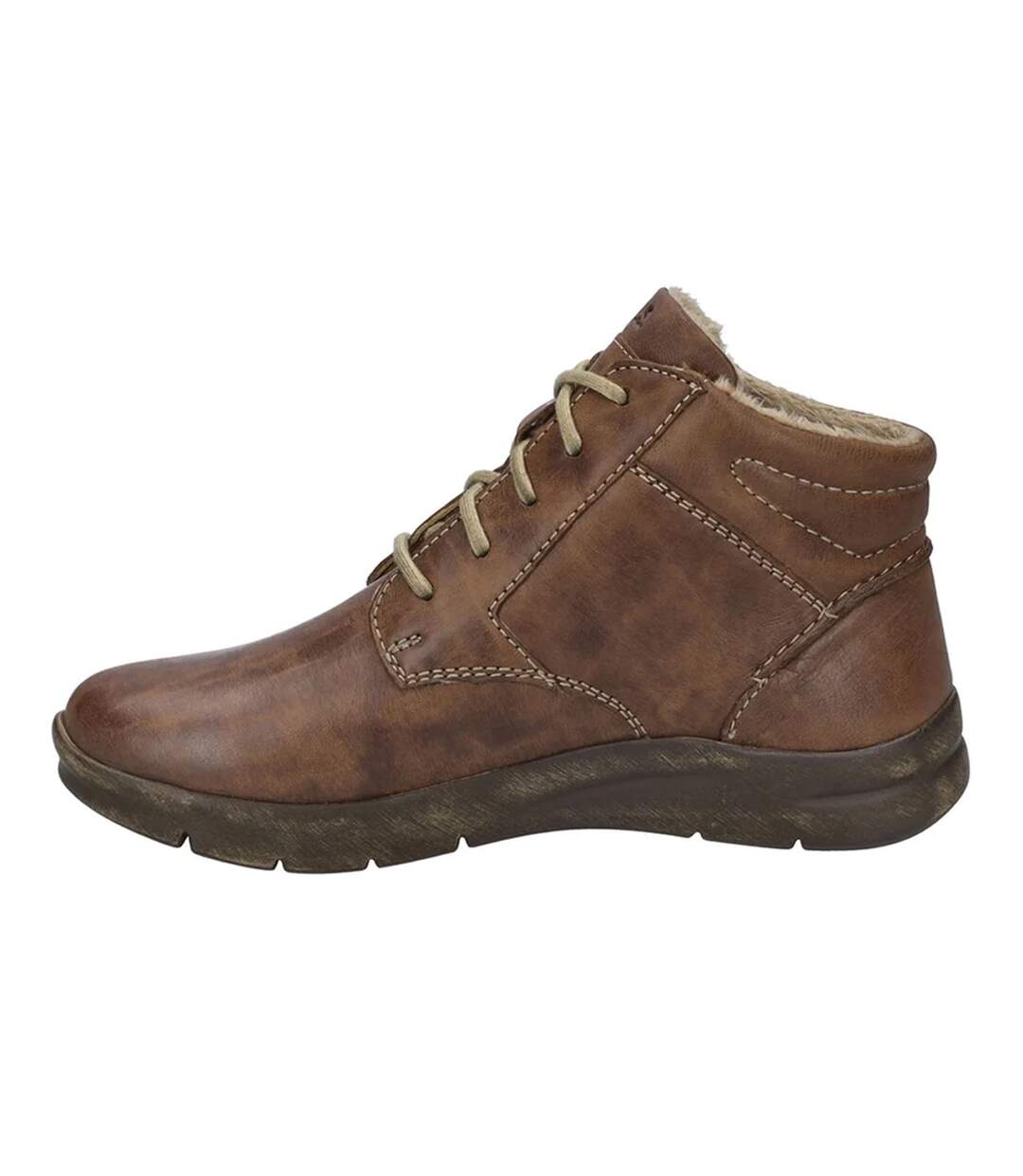 Bottines Conny Femme Marron Croco Josef Seibel-3