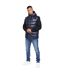 Mens Karnos Gilet Dark Navy Born Rich-1