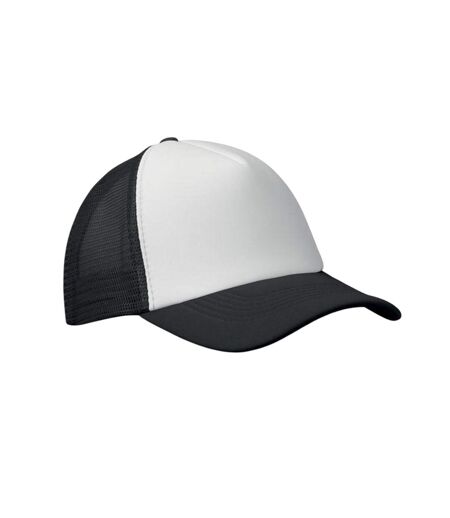 Casquette Trucker Bubble Blanc Noir MidOcean