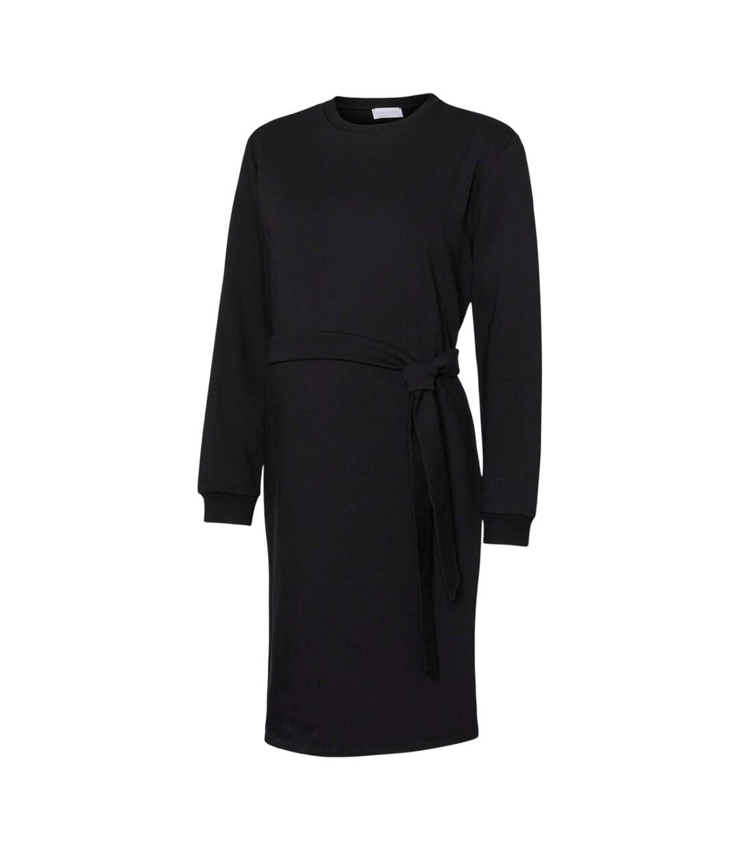 Robe Sweat Grossesse Femme Noir Mamalicious-2