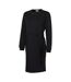 Robe Sweat Grossesse Femme Noir Mamalicious-2