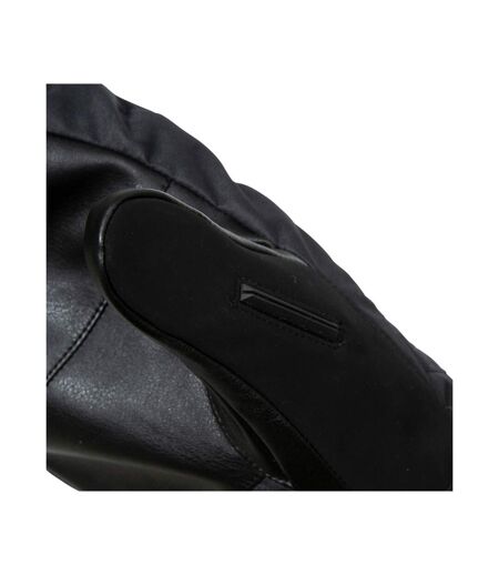 Unisex Adults Adarek Leather Ski Mitt Black Trespass