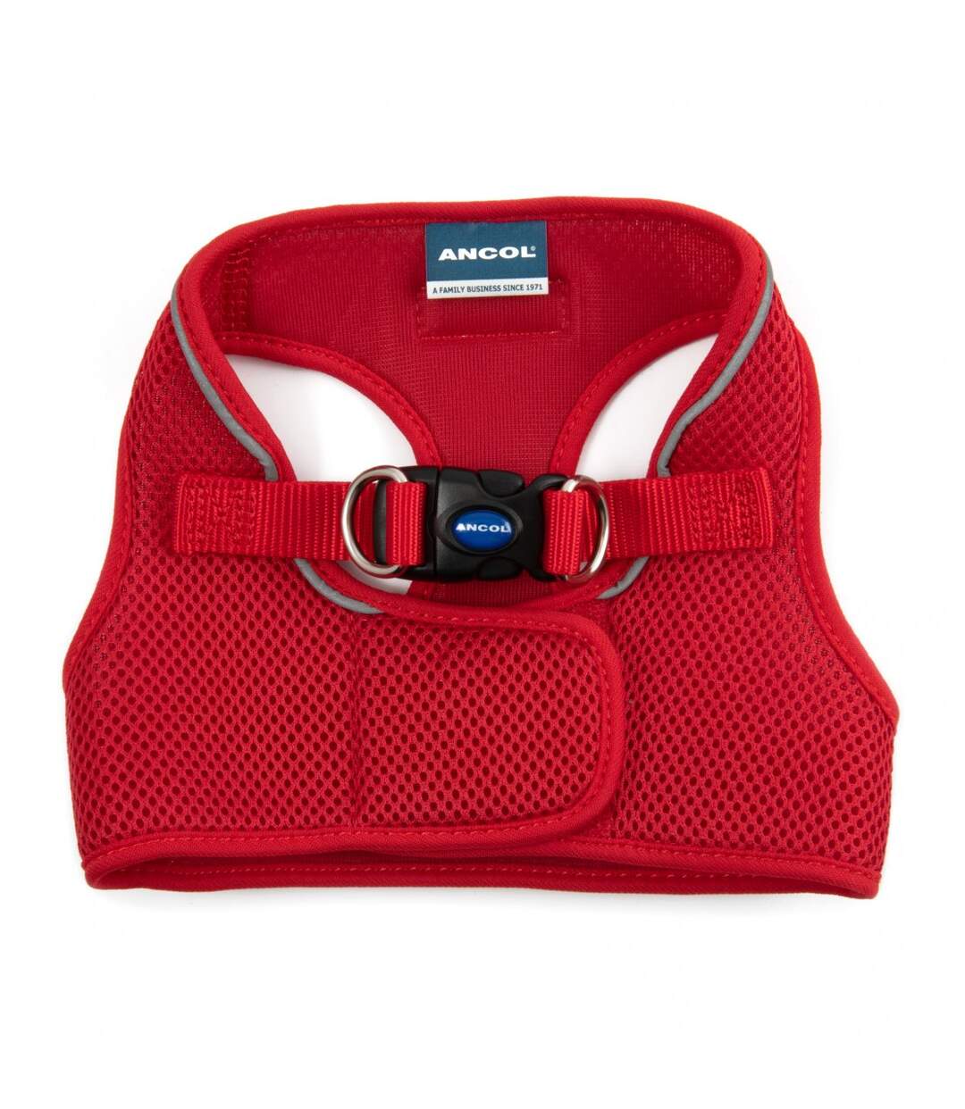 Step-in dog mesh harness m 46 54cm red Ancol-2