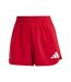 Short De Course Motif/style Pologne Femme Rouge Écarlate Adidas-2