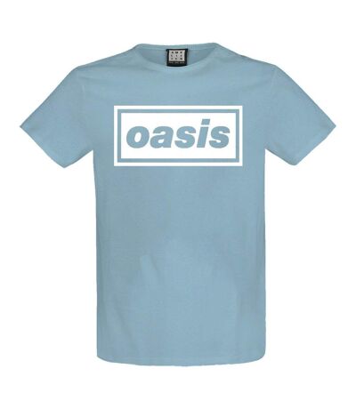 T-shirt logo homme bleu Amplified