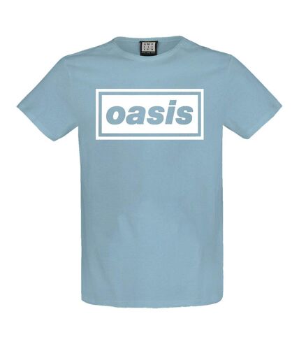 Amplified Mens Logo Oasis T-Shirt (Strange Blue) - UTGD224