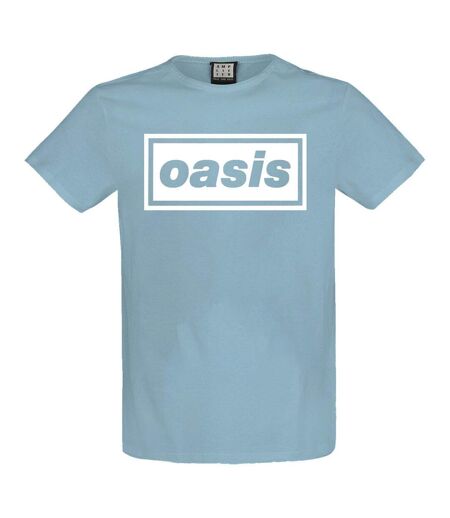 Amplified Mens Logo Oasis T-Shirt (Strange Blue) - UTGD224