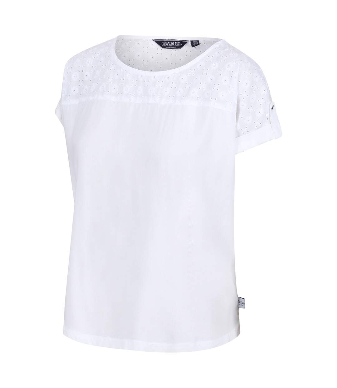 T-shirt jaida femme blanc Regatta-3