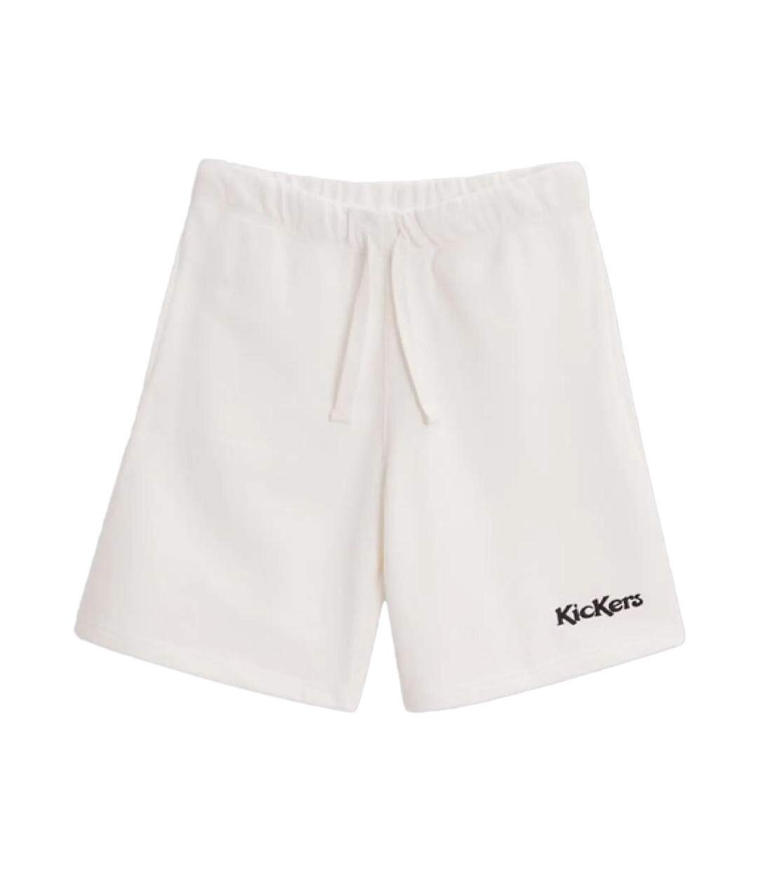 Short blanc homme kickers fleece-1