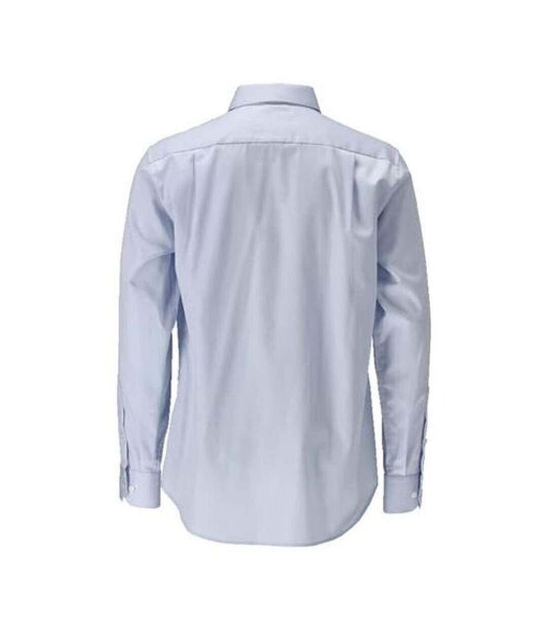 Mens Frontline Poplin Modern Shirt Light Blue Mascot-2