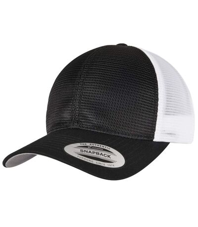 Casquette omnimesh adulte noir / blanc Flexfit