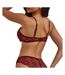 Soutien gorge bordeaux femme les petites bombes julia - 100c-2