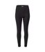 Womens/ladies Mally Logo Leggings Black Martes Essential-1
