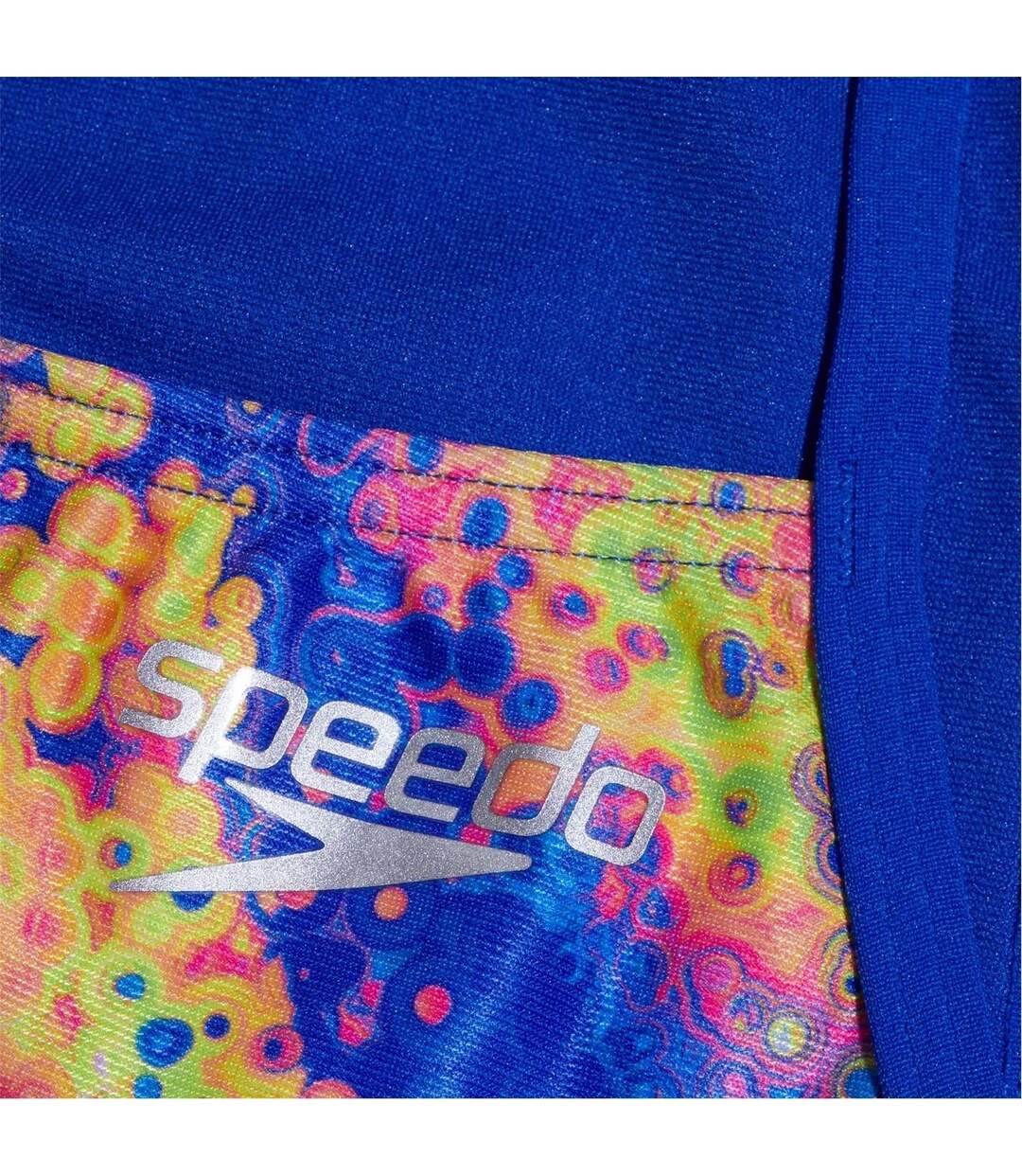 Womens/ladies Abstract Bikini Top Pink Yellow Speedo-3