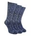 Sock Snob - 3 Pack Mens 100% Soft Warm Wool Socks