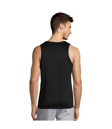 Débardeur Sporty Homme Noir SOLS