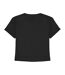 Womens/ladies Misery Crew Slaughter To Prevail Crop Top Charcoal Amplified-2