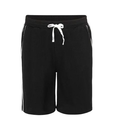 Short Homme Noir Fabric