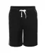 Short Homme Noir Fabric-1