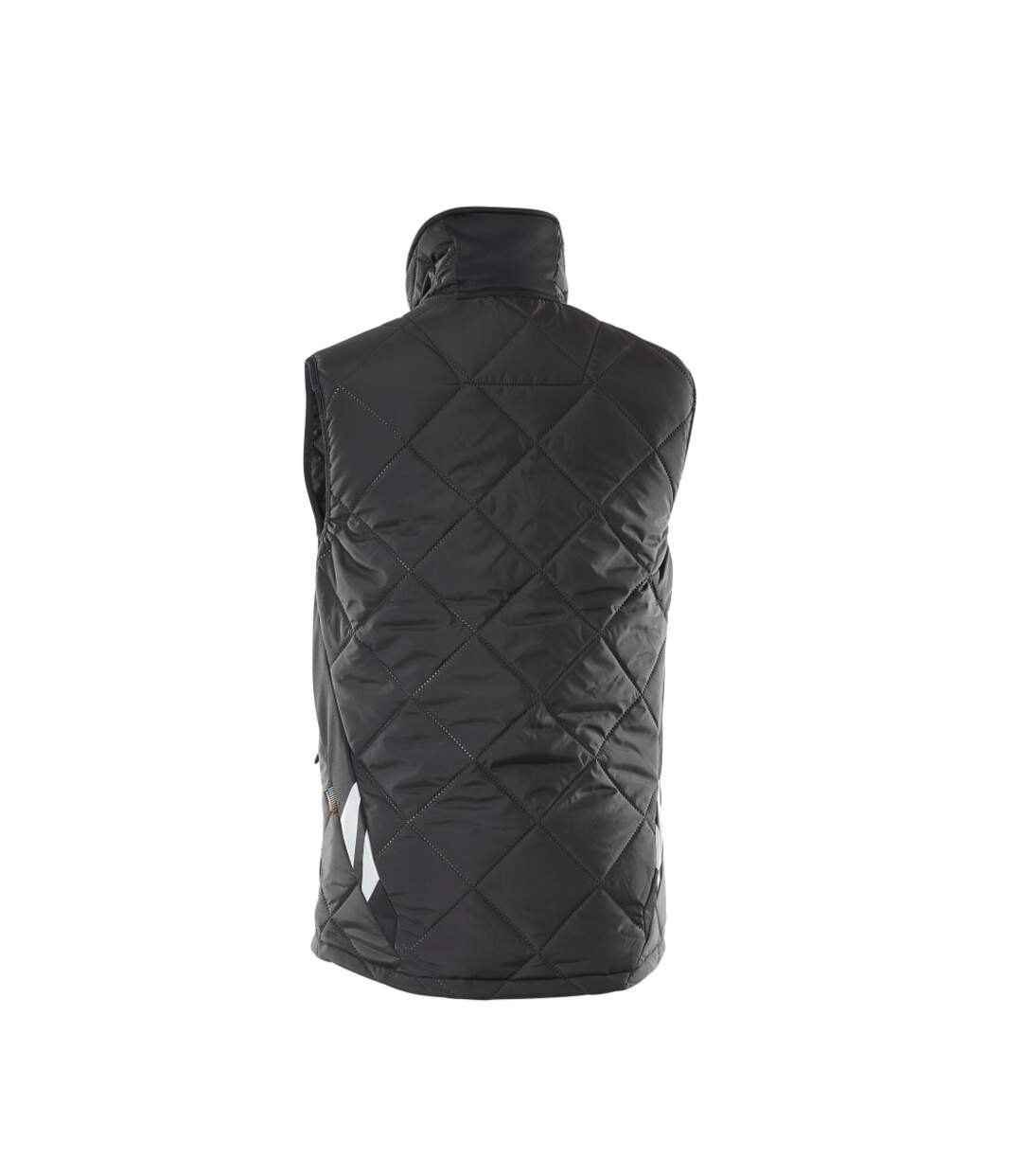 Mens Accelerate Plain Winter Gilet Black Mascot-2