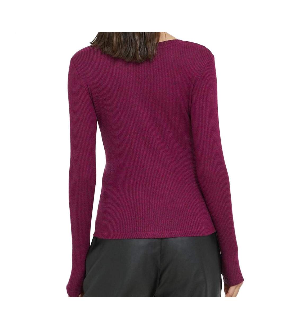 Top Manches longues Prune Femme JDY Lucca - XS