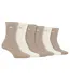 Lot de 6 jolies chaussettes festonnées en bambou pour femme-3