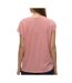 T-shirt blanc/rouge femme vero moda mava - m-2