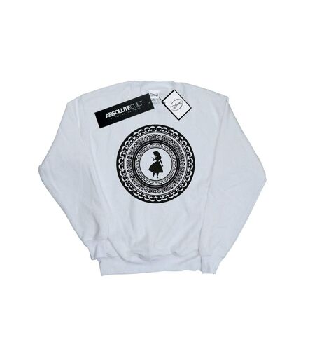 Disney Sweatshirt Alice In Wonderland Circle - Femmes/Dames (Blanc) - UTBI2639