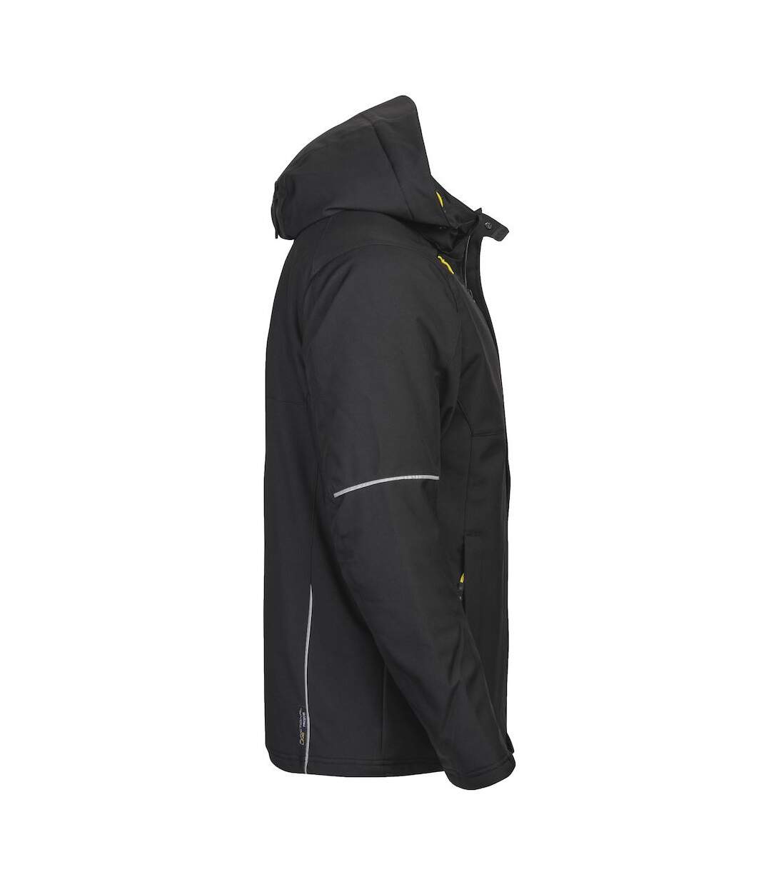 Mens Functional Padded Jacket Black Projob-4