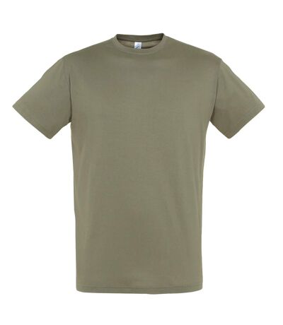 SOLS Mens Regent Short Sleeve T-Shirt (Khaki)